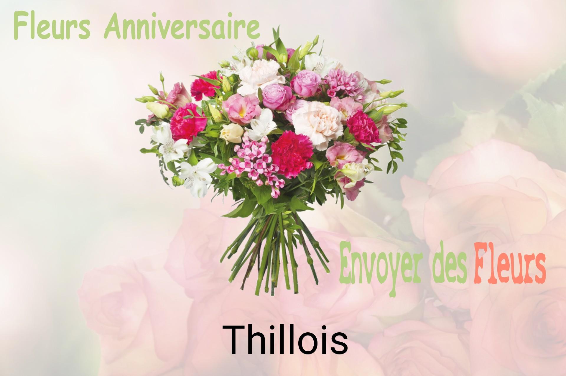 Bouquet de fleurs d’anniversaire livré à Thillois