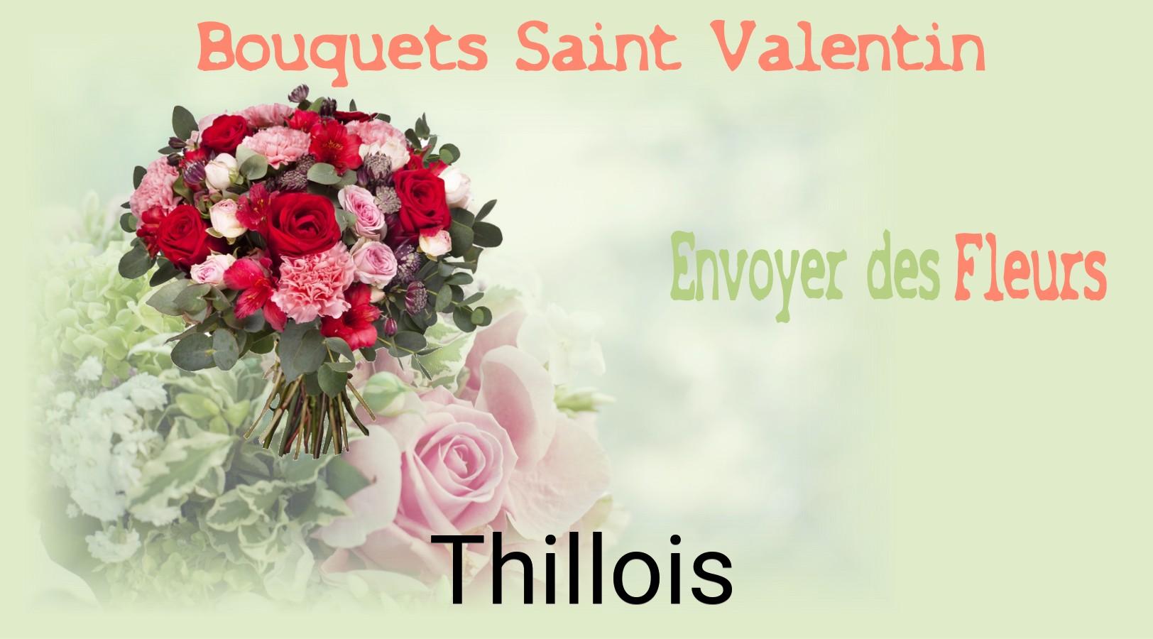 Roses de Saint-Valentin livrées à Thillois